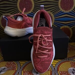 Sorel Pink Sneakers with Breathable Knit Upper